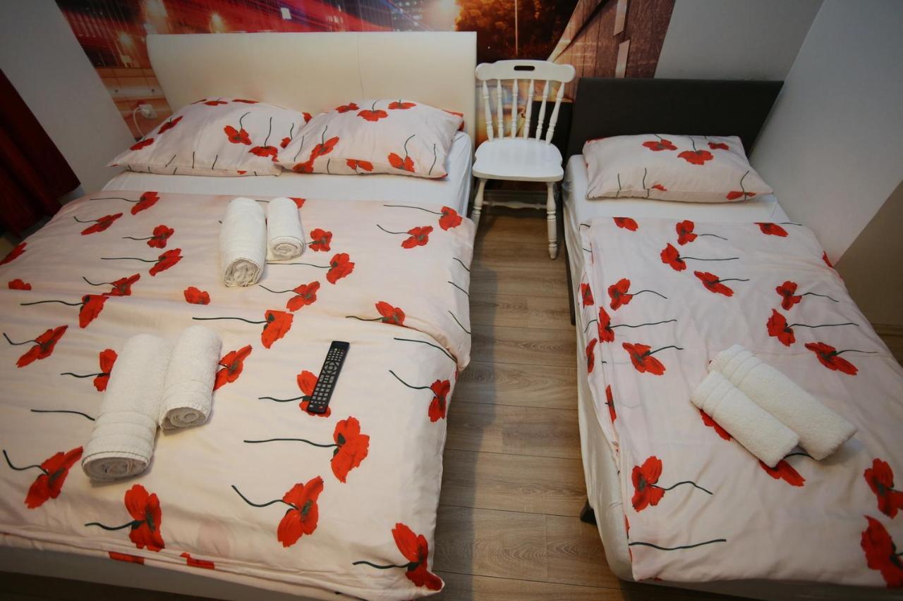 Apartments Rooms Fontane Trnje - Free Parking 萨格勒布 外观 照片