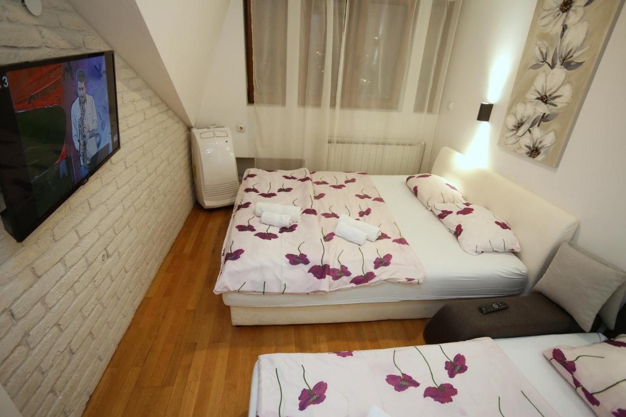 Apartments Rooms Fontane Trnje - Free Parking 萨格勒布 外观 照片